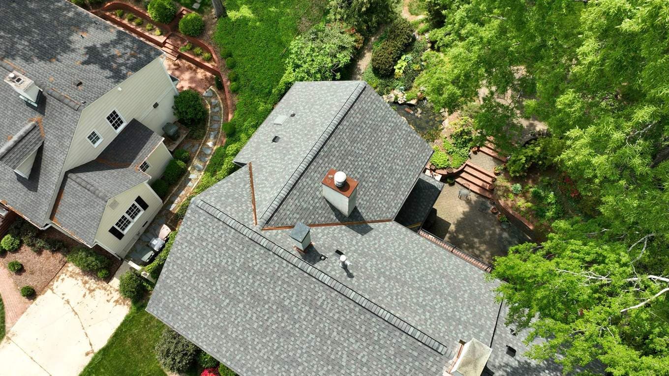Finished roof by Arthur's Roofing — Greensboro, NC
