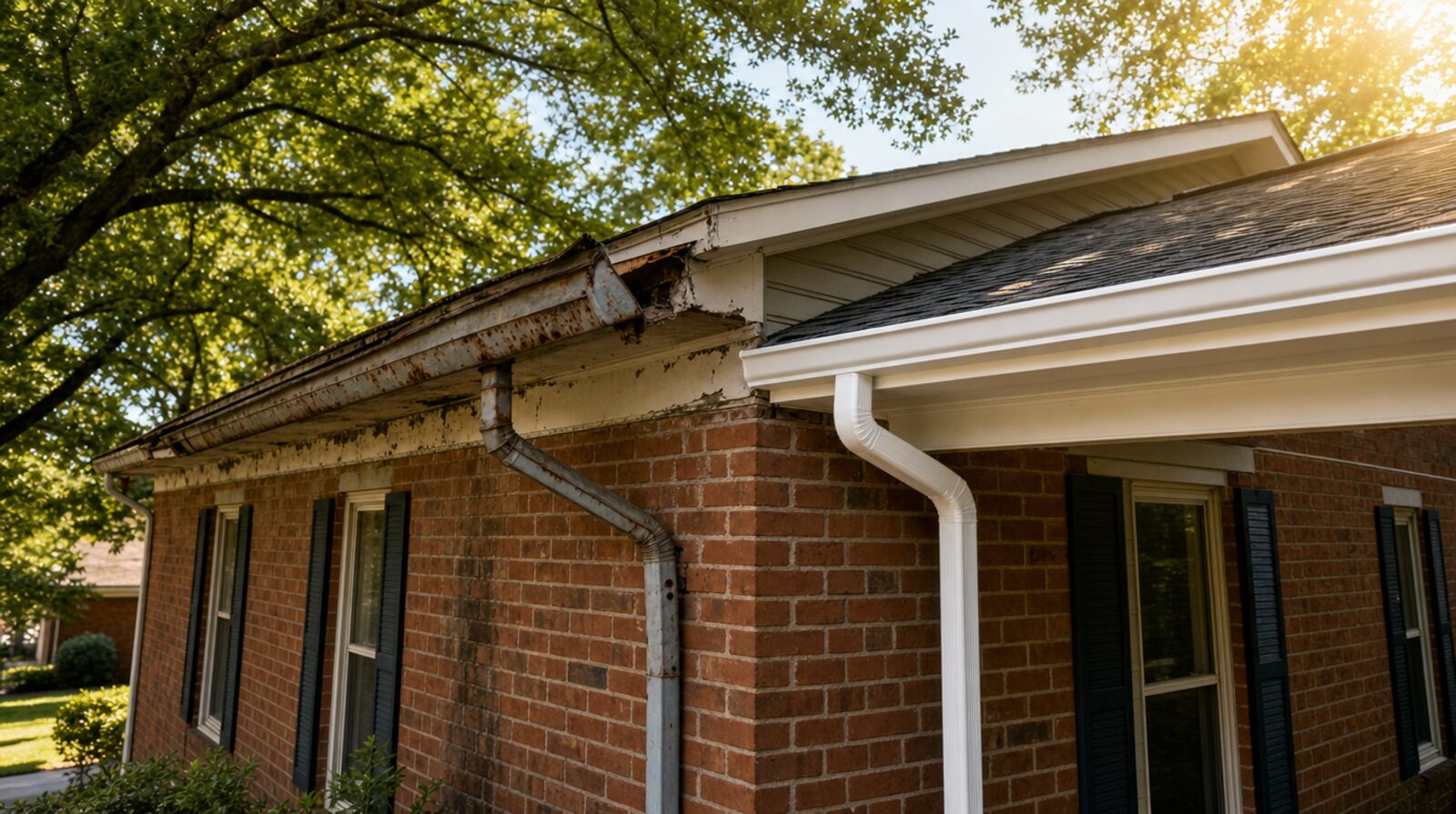 Gutter Replacement vs. Repair: Signs It's Time for New Gutters