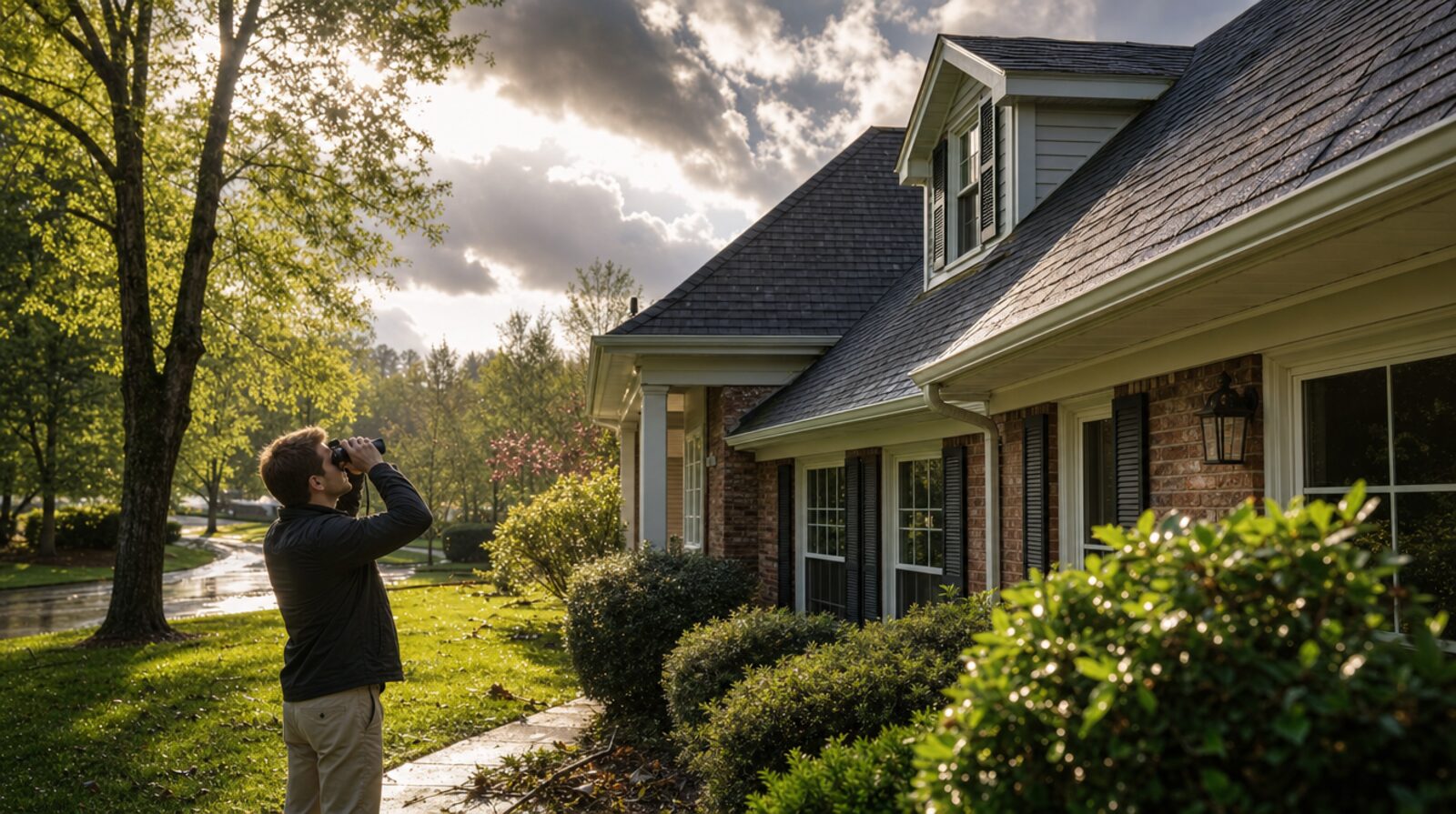 How to Safely Inspect Your Roof After a Spring Thunderstorm