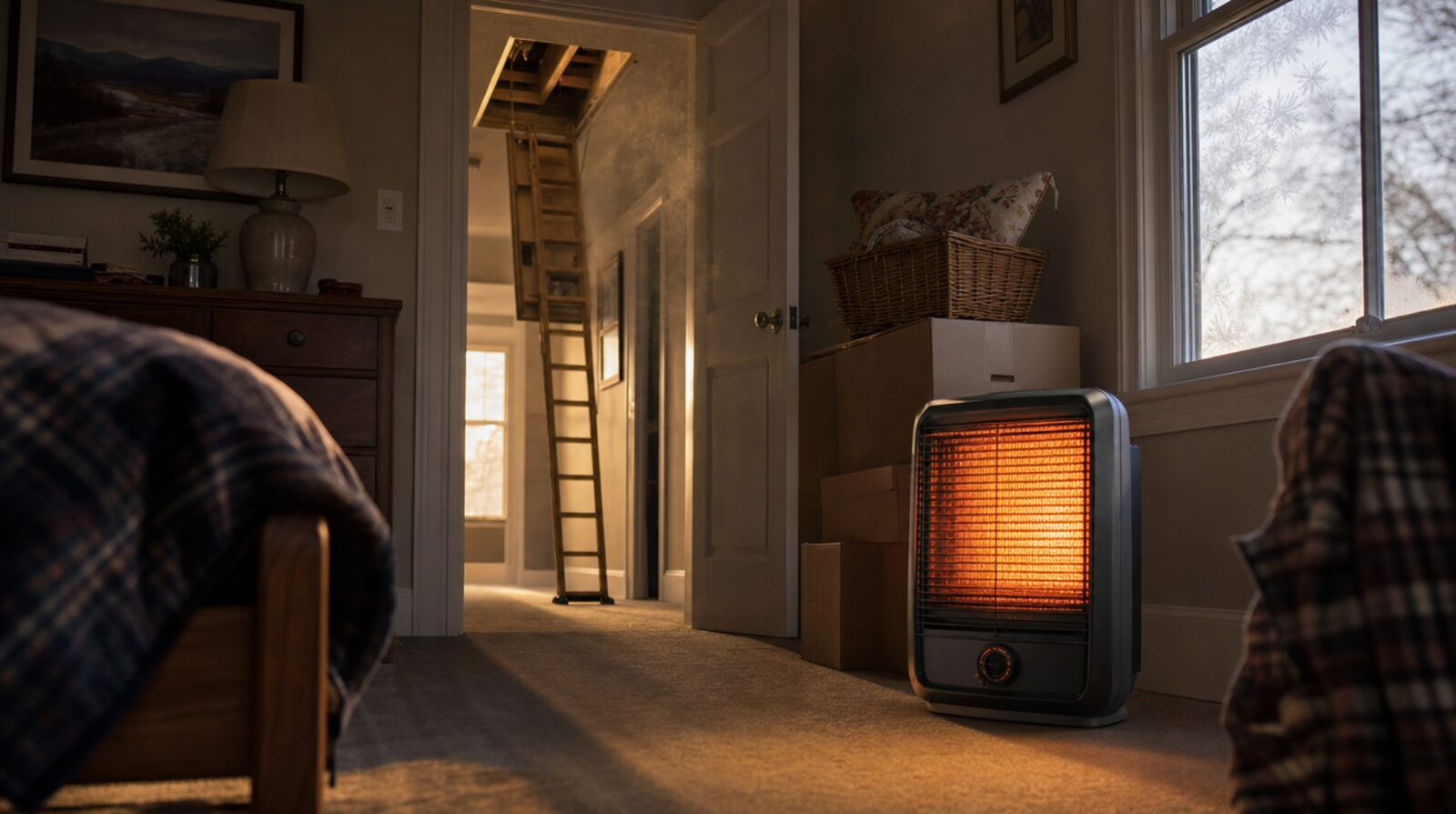 Space Heaters, Attics, and Roof Fires: An Overlooked Winter Risk