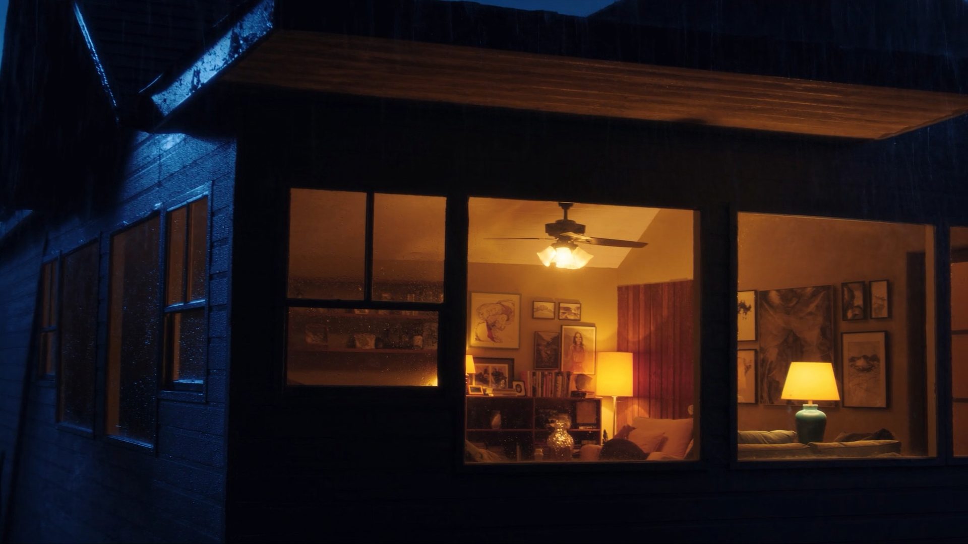 A warm, well-kept Piedmont home at dusk — the comfort a sound roof provides